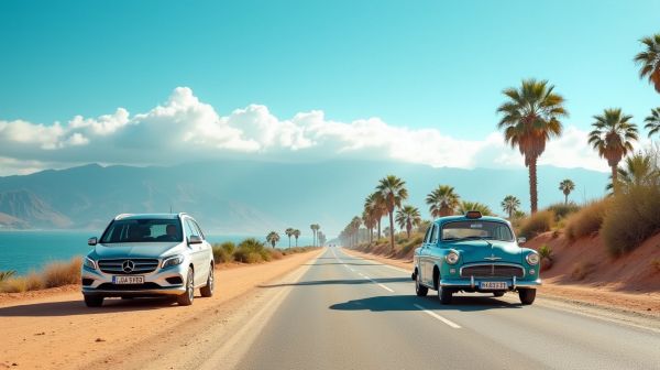 Louez une voiture à Taghazout pour découvrir la région facilement